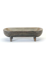 Oval Bowl with  Legs - large
