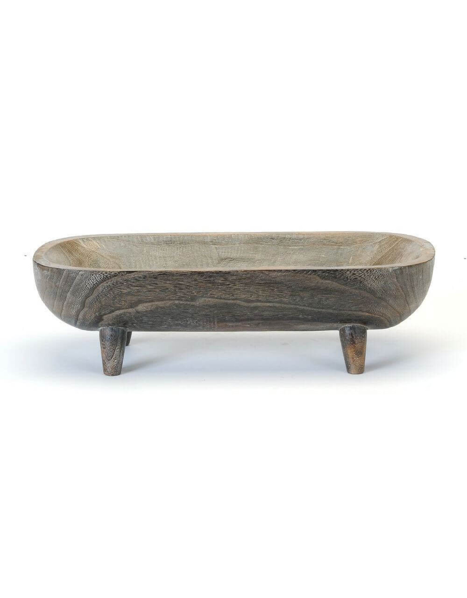 Oval Bowl with  Legs - large