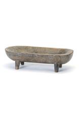 Oval Bowl with Legs - small