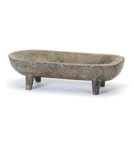 Oval Bowl with Legs - small