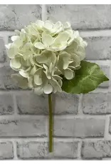 12" Fresh Touch Hydrangea Stem - Cream Green