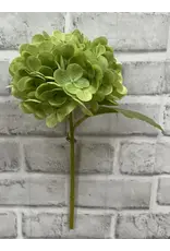 12" Fresh Touch Hydrangea Stem - Green