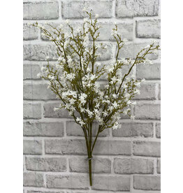 22" White Sedum Seed Bush