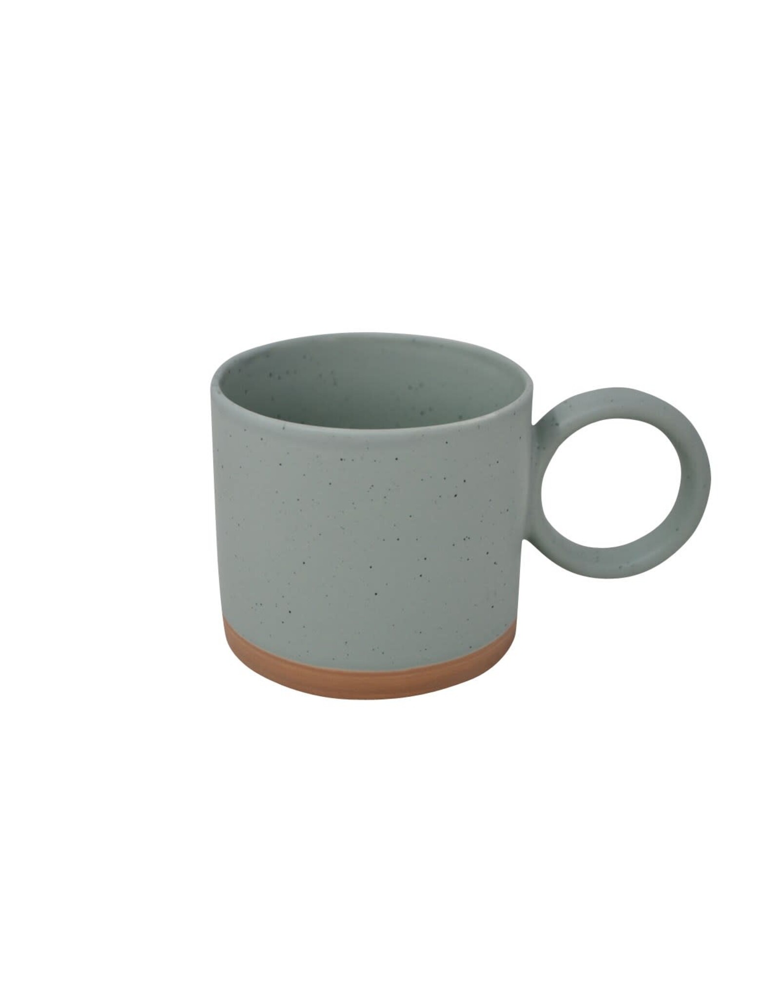 Green Speckled Mug