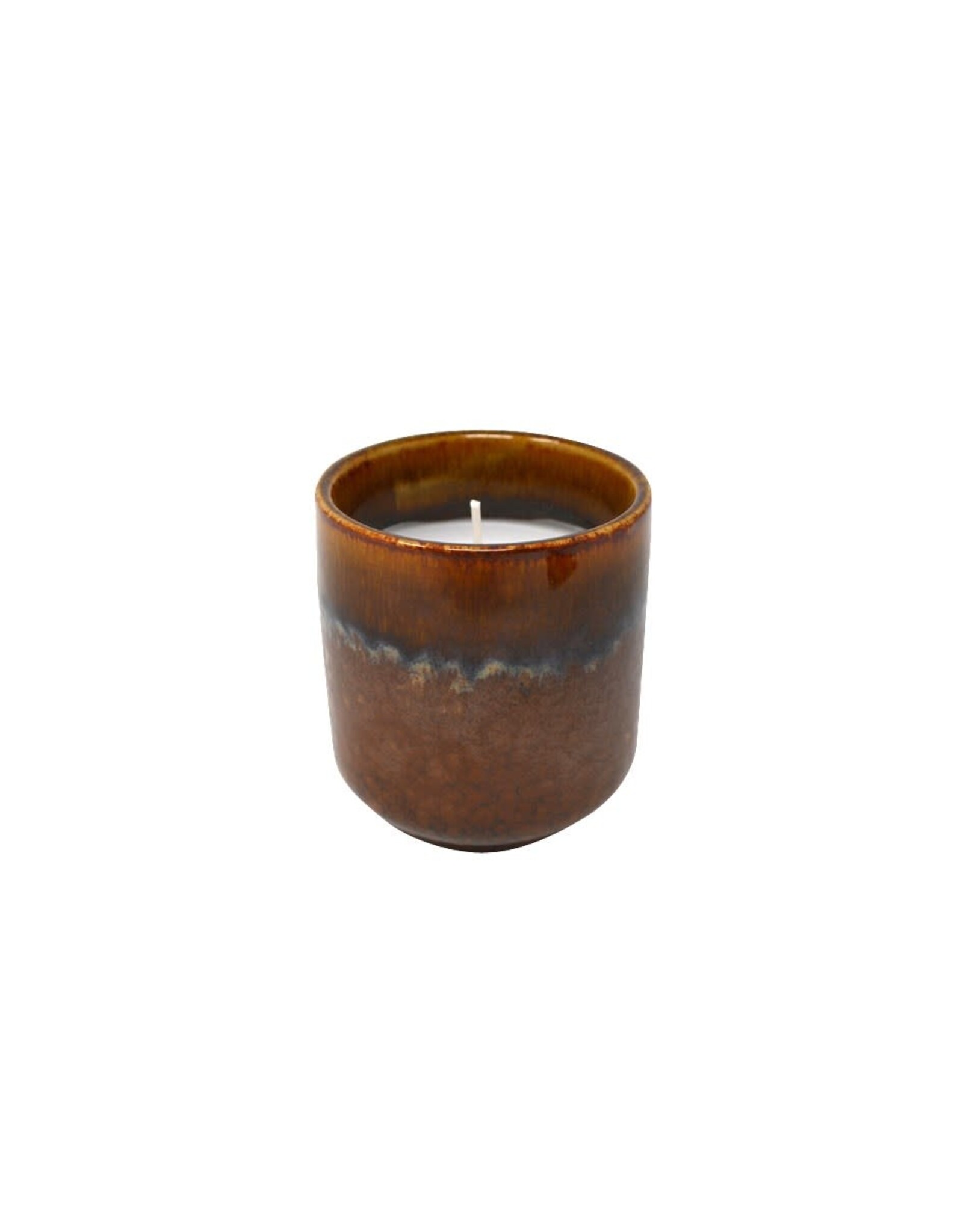 Brown Ceramic Candle