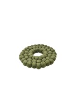 Wool Trivet - green