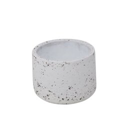 White Speckled Pot