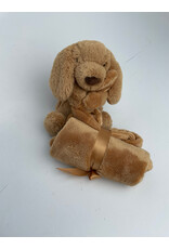 Jellycat Bashful Toffee Puppy Soother