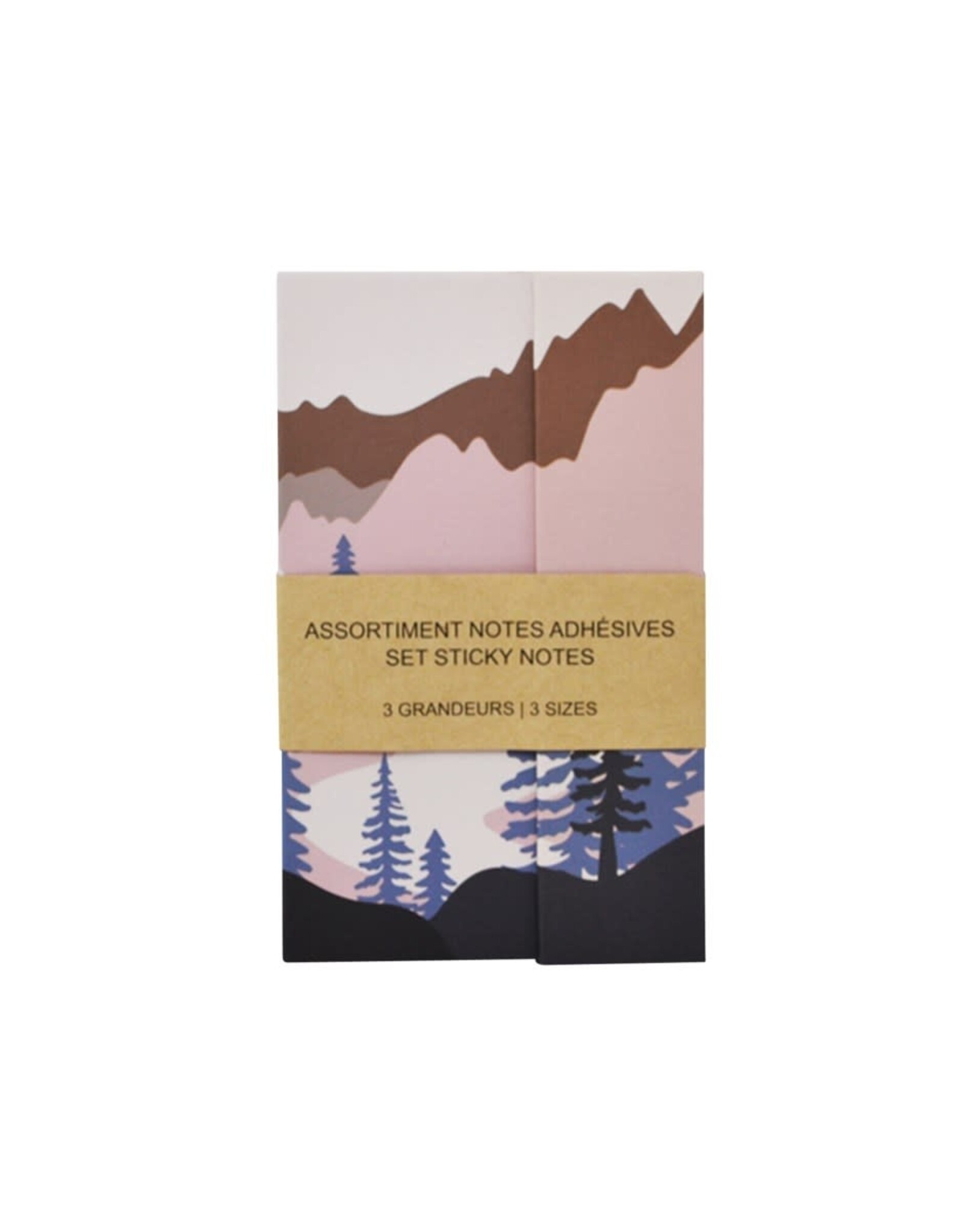 Mountain Sticky Notepad Set
