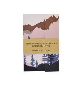 Mountain Sticky Notepad Set