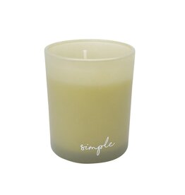 Simple Sage Candle