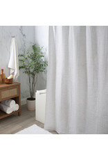 Honeycomb Shower Curtain - grey