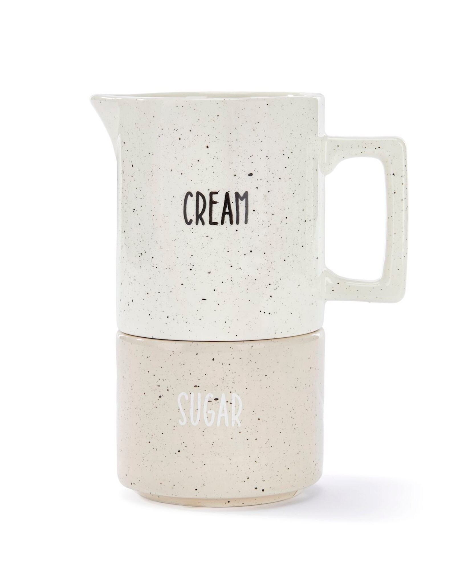 Stackable Cream & Sugar Set