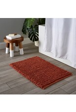 Chunky Puff Bath Mat - terracotta