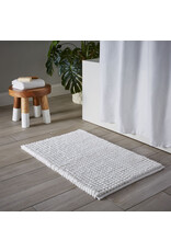 Chunky Puff Bath Mat - white