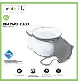 Bra Mesh Wash Bags, set of 2