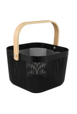 Black Plexus Basket - small