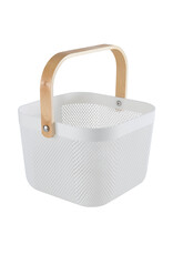 White Plexus Basket - small