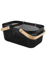 Black Plexus Basket - large