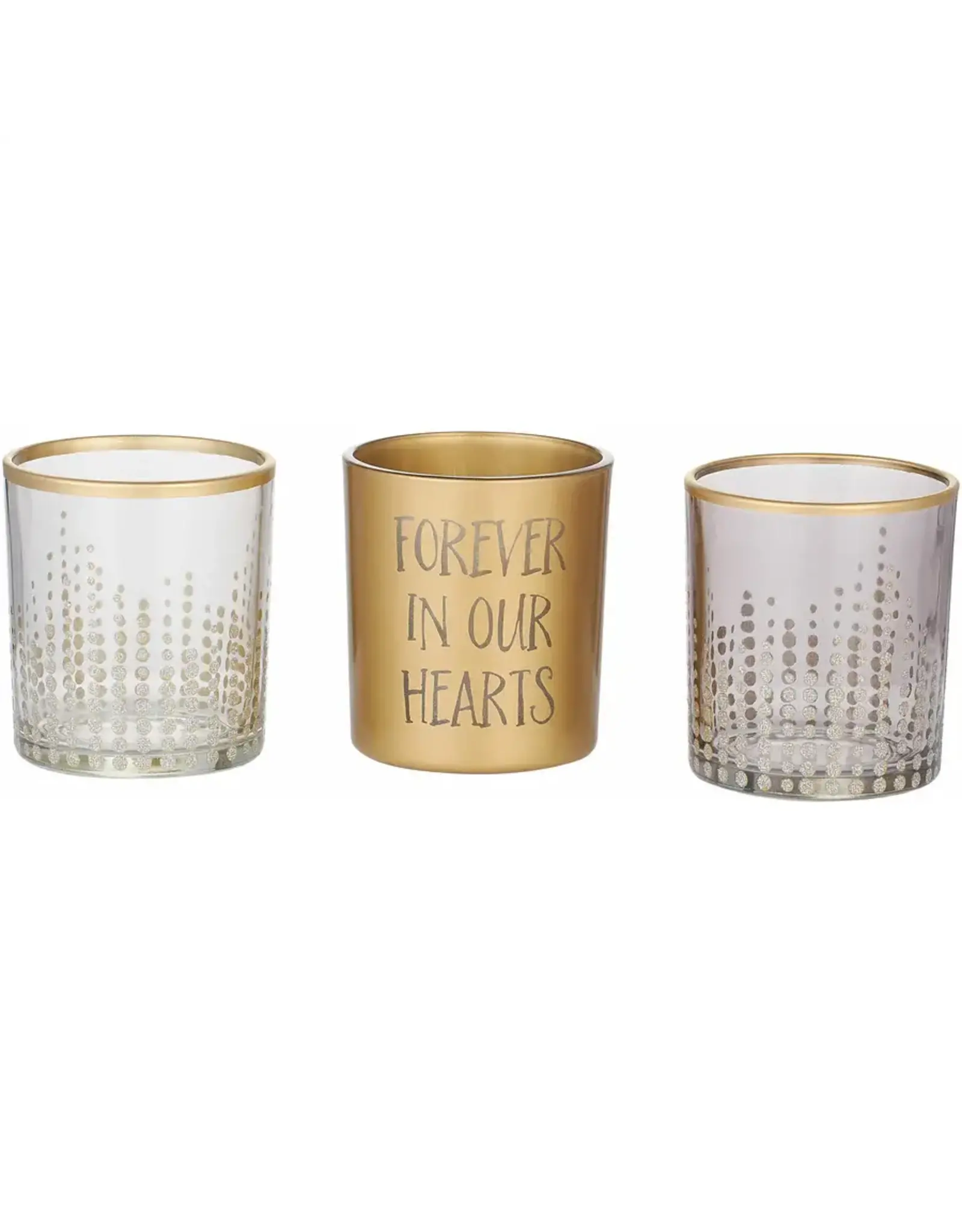 Votive Holder Set of 3 - Forever in our Hearts