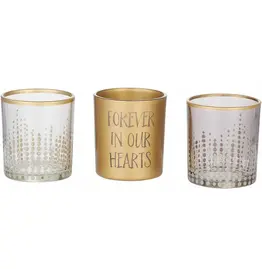 Votive Holder Set of 3 - Forever in our Hearts