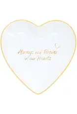 Heart Keepsake Dish - In our Hearts