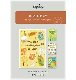 Happy Birthday - Everyday KJV - 12 Boxed Cards