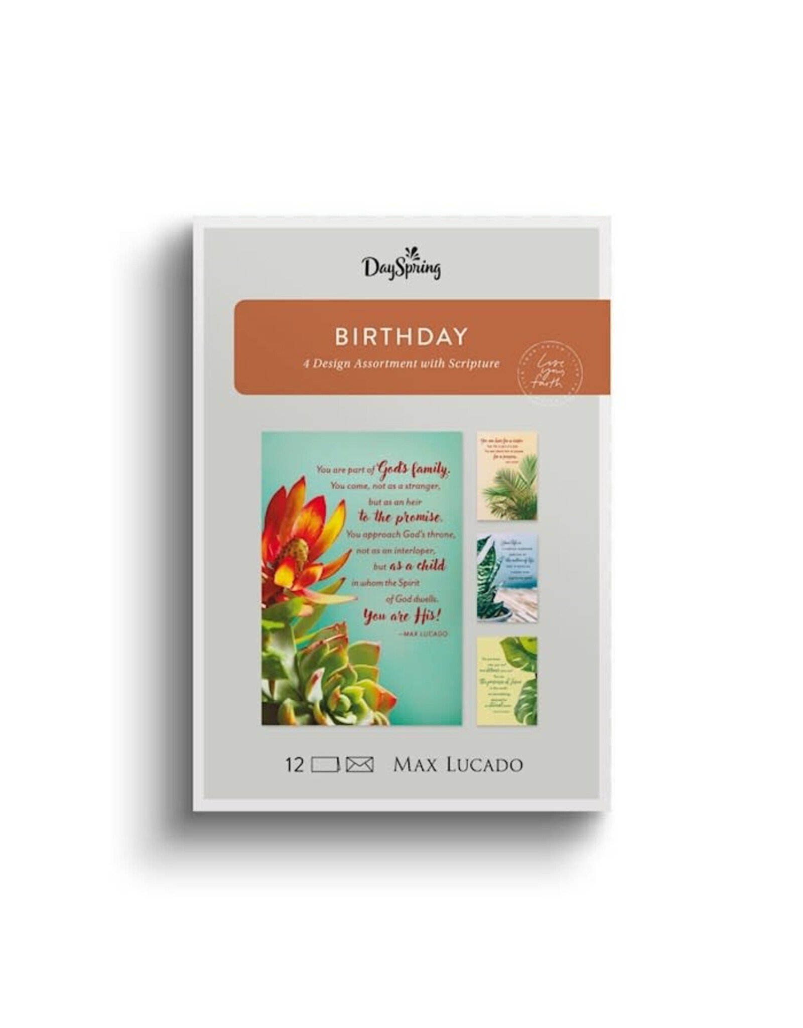 Happy Birthday - Max Lucado - 12 Boxed Cards