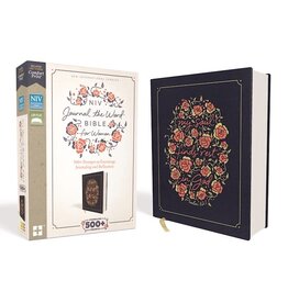 NIV Journalling the Word - Bible for Women (navy cloth)