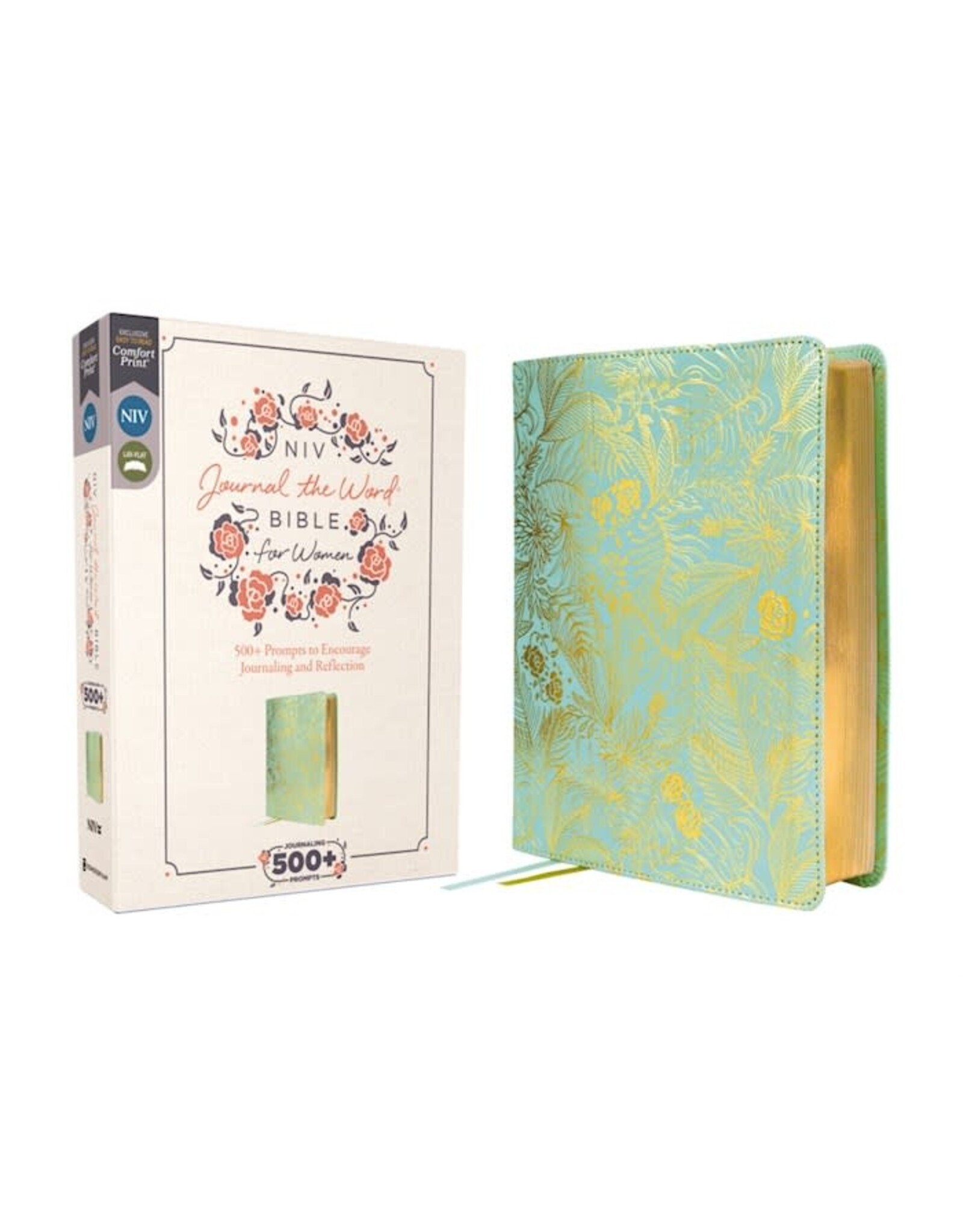 NIV Journalling the Word - Bible for Women (teal leathersoft)
