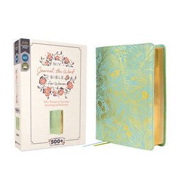 NIV Journalling the Word - Bible for Women (teal leathersoft)