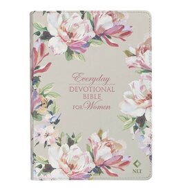 NLT Everyday Devotional Bible for Women (Floral)