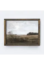 Framed Farmland Landscape - 13X19