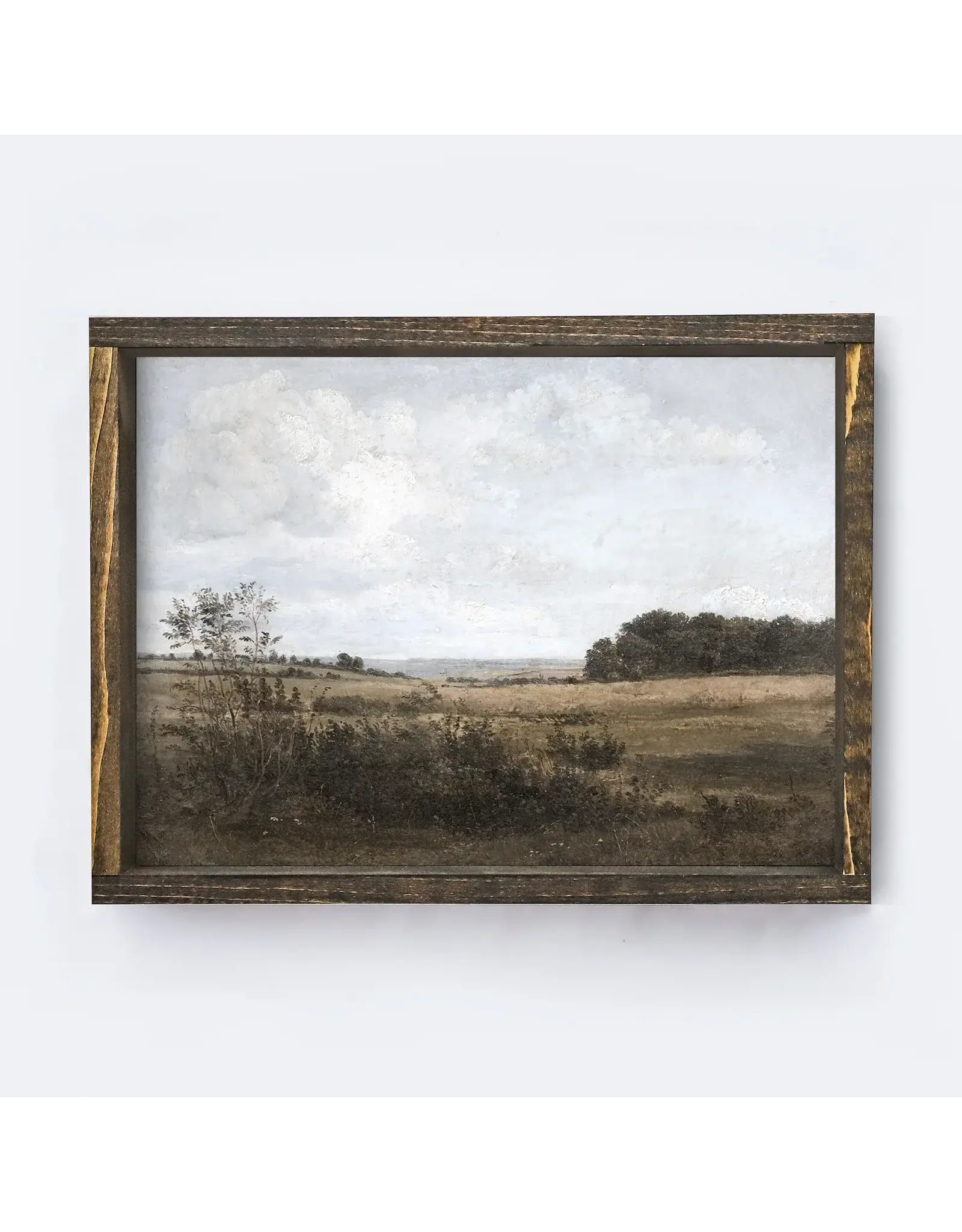 Framed Farmland Landscape - 13X19
