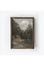 Framed Abstract Landscape - 12X9