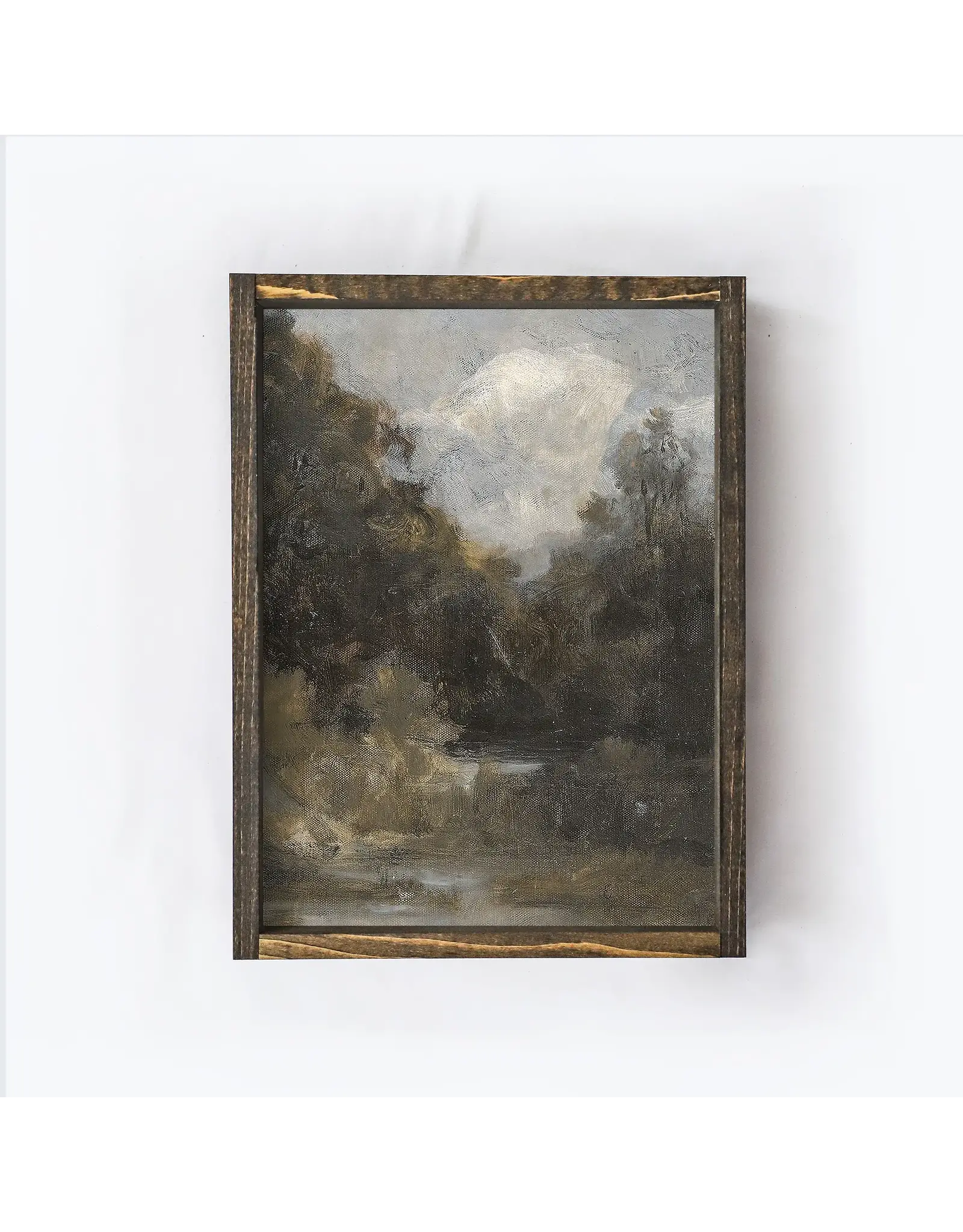 Framed Abstract Landscape - 12X9