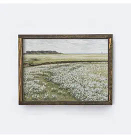 Framed Summer Meadows Painting - 19X25