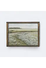 Framed Summer Meadows Painting - 19X25