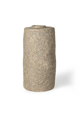 Rama Grey Paper Mache Floor Vase - small