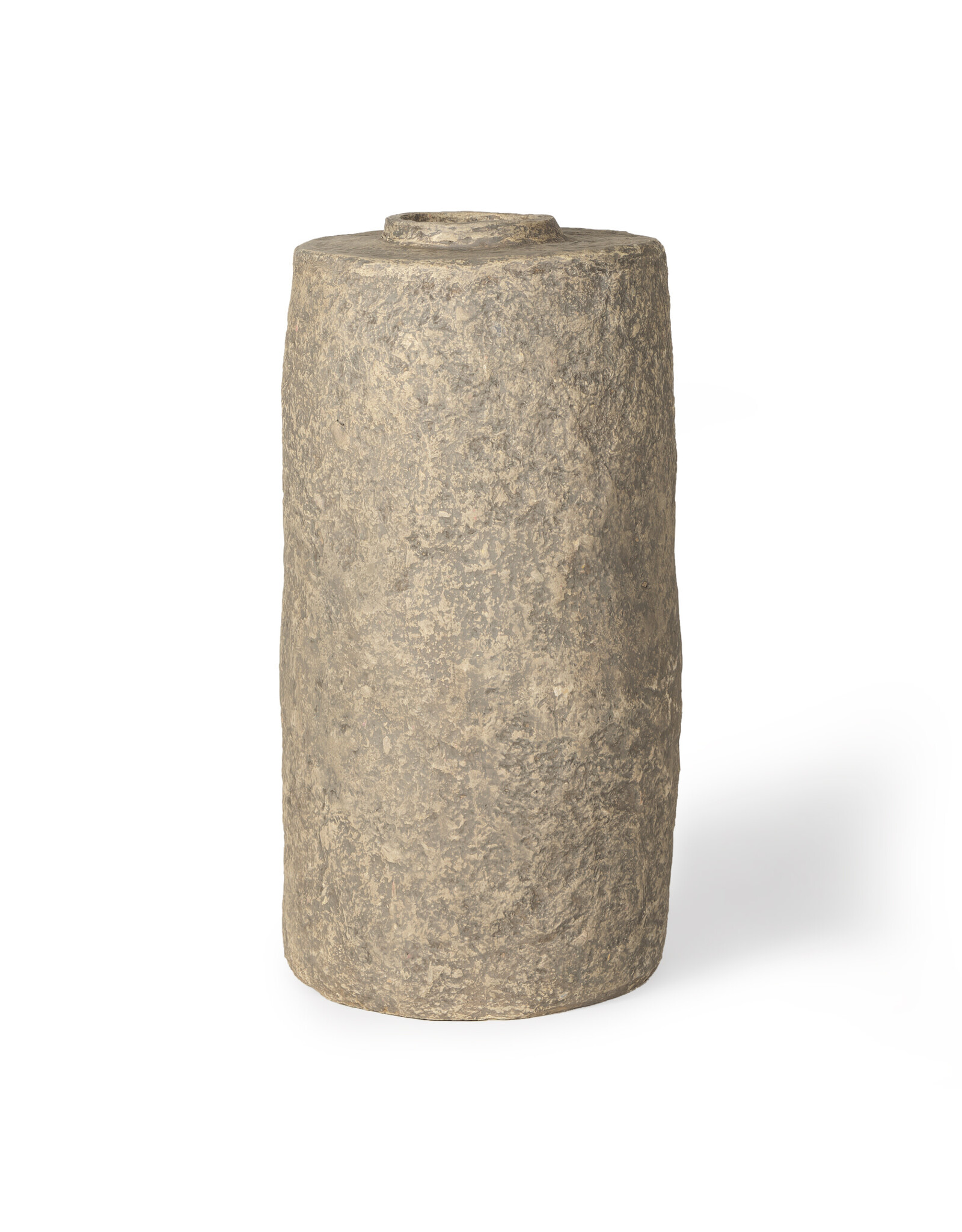 Rama Grey Paper Mache Floor Vase - small
