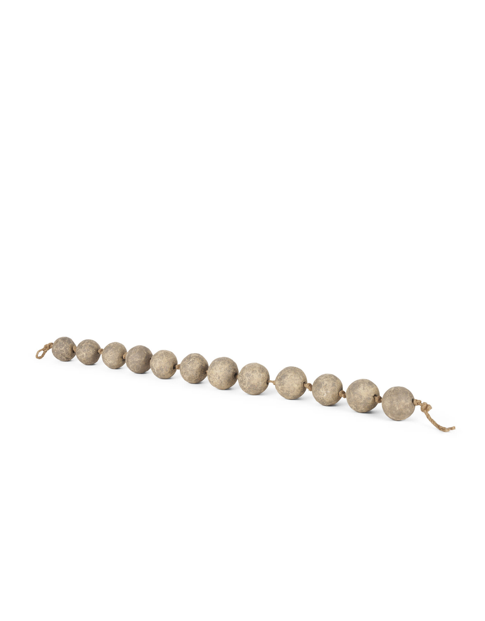 Varamala Dark Beige Paper Mache Garland