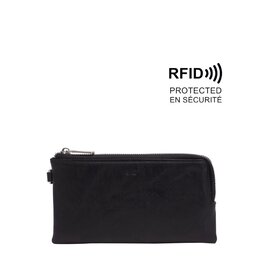 Margot Clutch Wallet - Black
