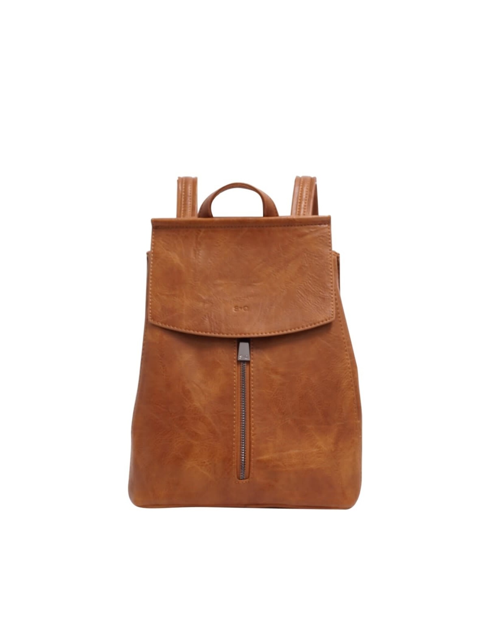 Chloe Convertible Backpack - Camel