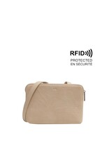 Anya Crossbody Wallet - Almond Milk