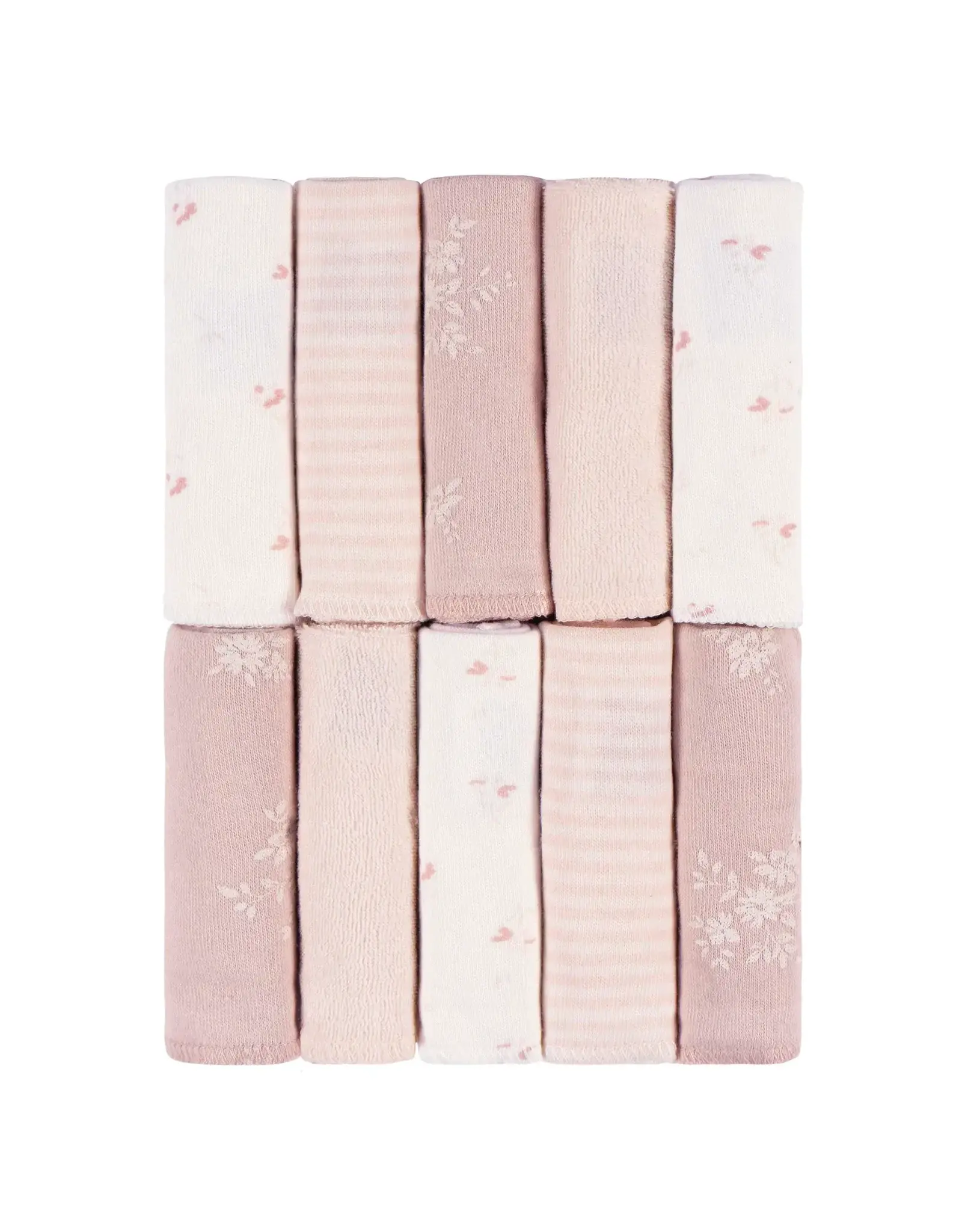 10pk Washcloths - pink