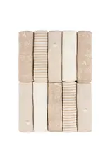 10pk Washcloths - tan
