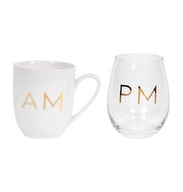 AM/PM Glass Set