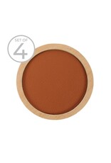 Cognac Leather Coaster, set of 4