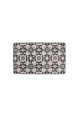 Classic Black Tile Washable Accent Mat - 17.5X30