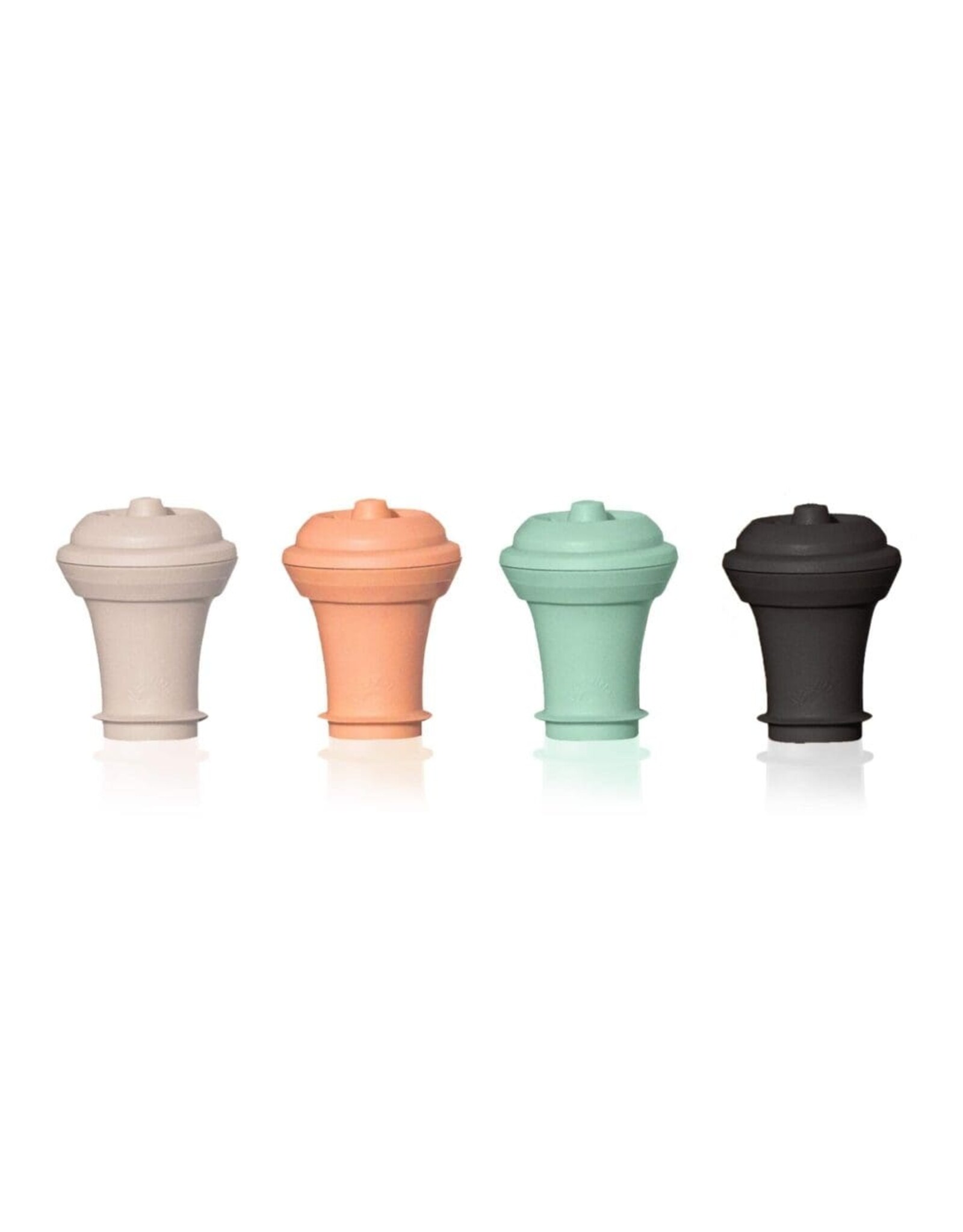 LOOP Vacuum Wine Stoppers, set of 4